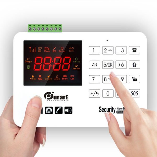 Alarma electronica para puerta con codigo sistema alarma eclats